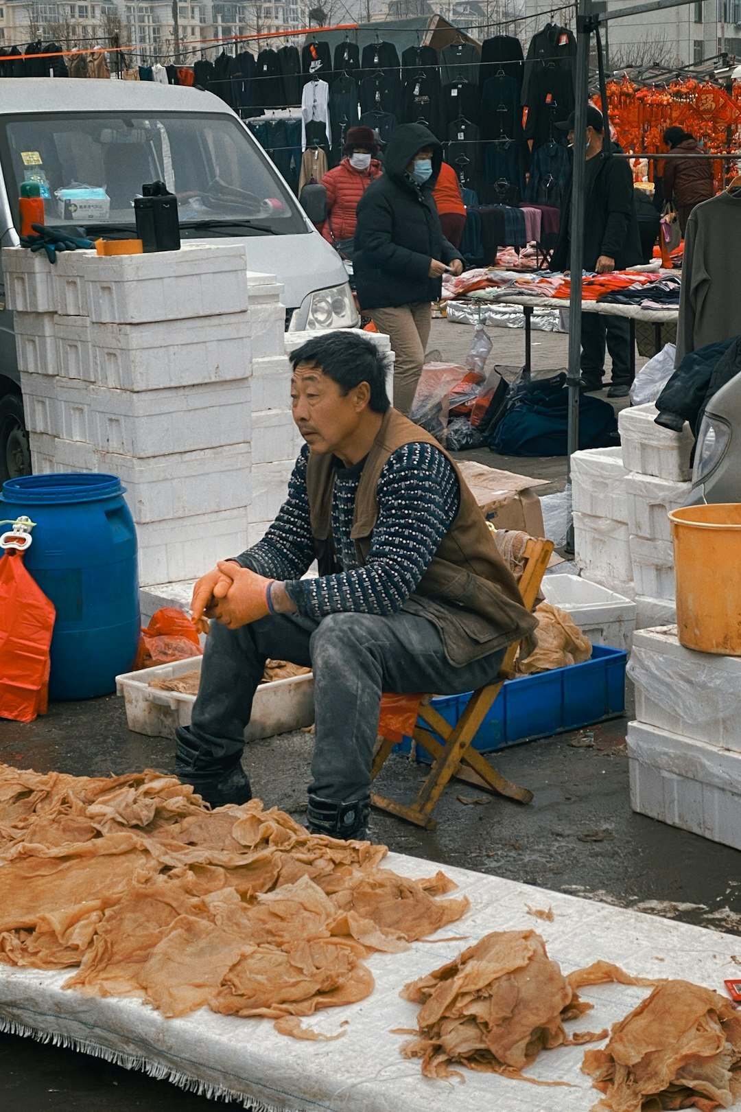 empanada vendor market