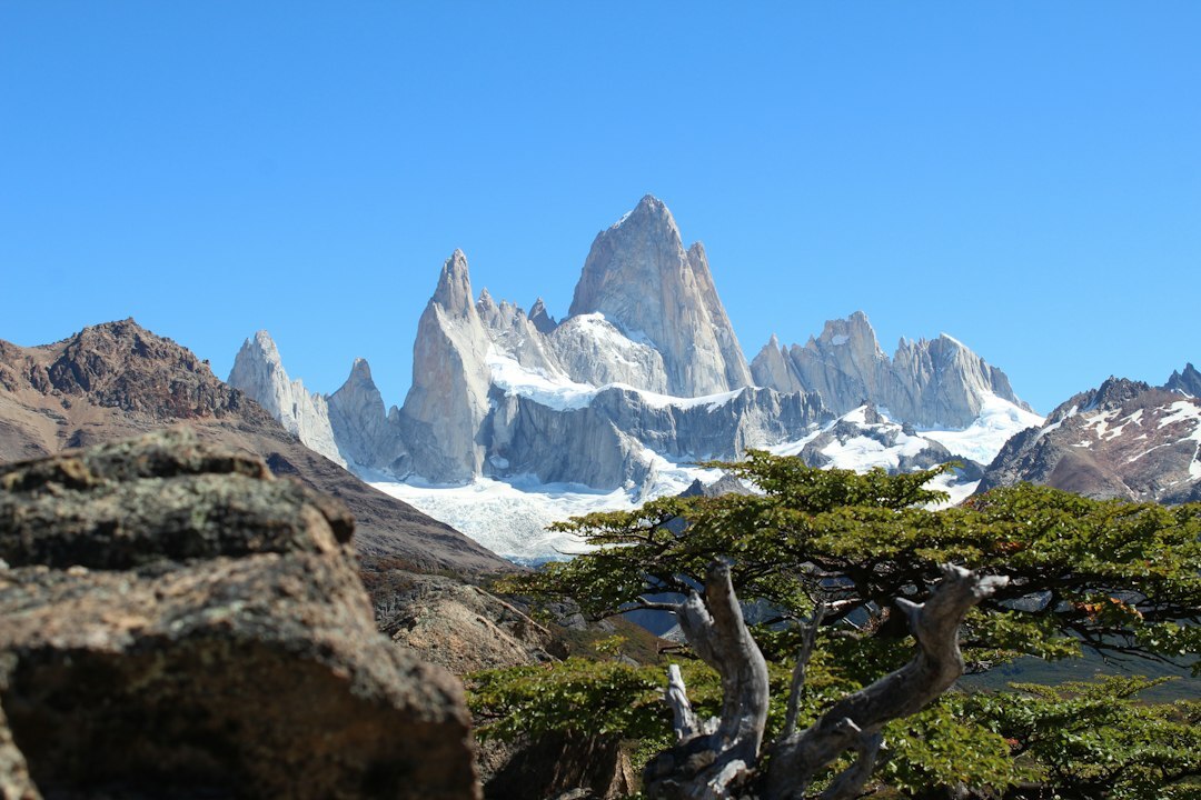 patagonia landscape with mountains